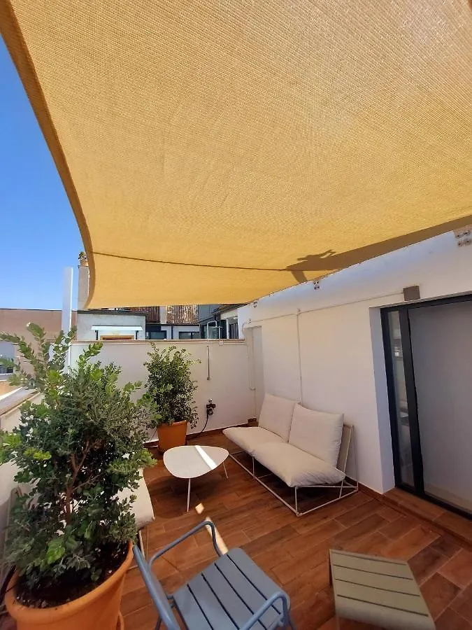 Apartamento con terraza centro Málaga